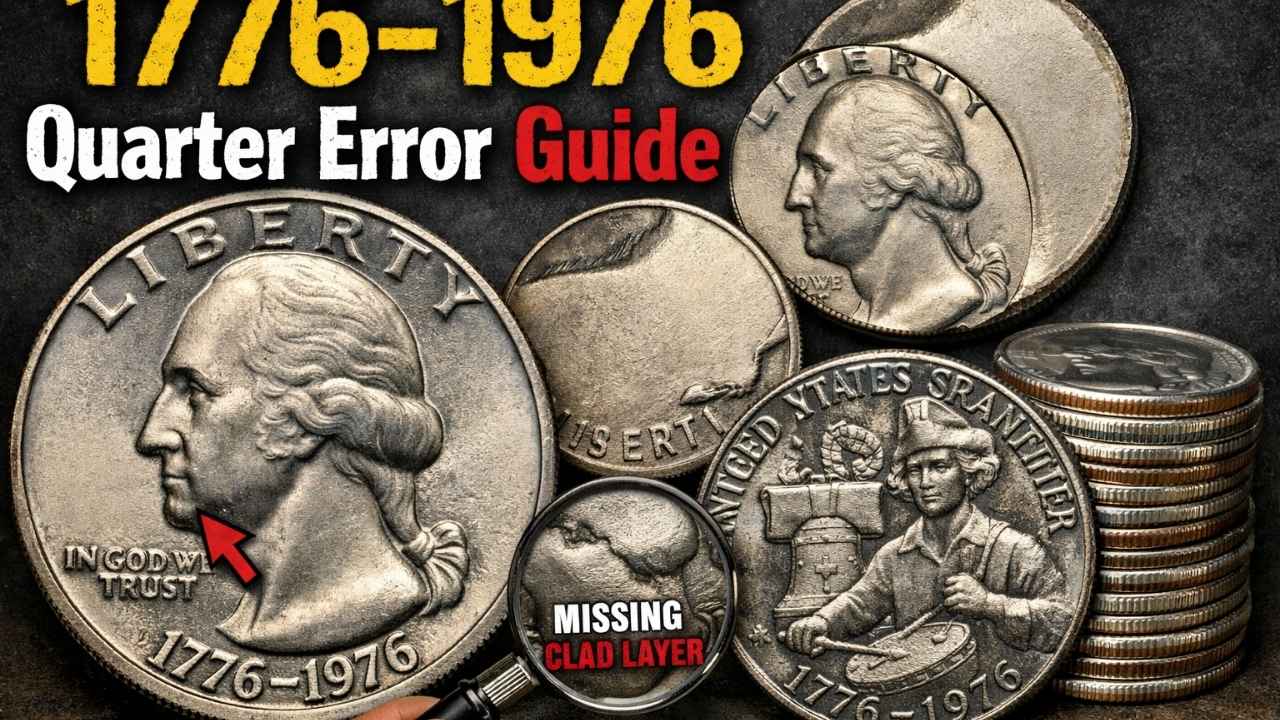 1776–1976 Quarter Error Guide: Coins Collectors Pay Big Money For