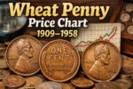 Wheat Penny Price Chart 1909–1958: Complete Collector’s Value Guide
